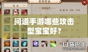 問道手游哪些攻擊型寶寶好？