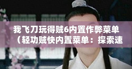 我飛刀玩得賊6內(nèi)置作弊菜單（輕功賊快內(nèi)置菜單：探索速度與便利的極致體驗(yàn)！）