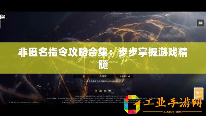 非匿名指令攻略合集：步步掌握游戲精髓