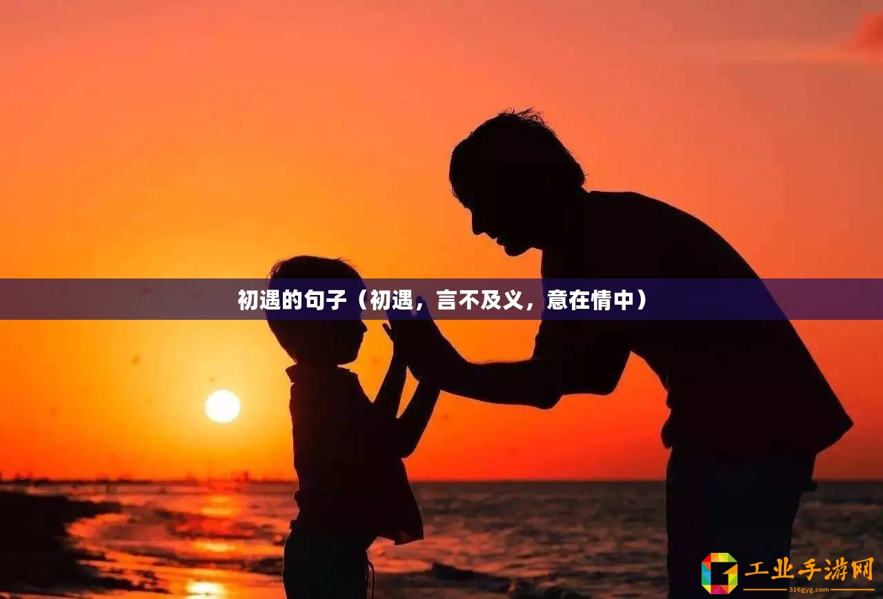 初遇的句子（初遇，言不及義，意在情中）