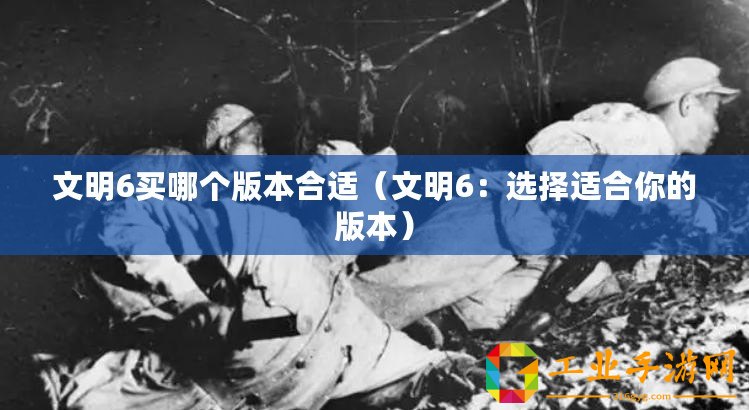 文明6買哪個(gè)版本合適（文明6：選擇適合你的版本）