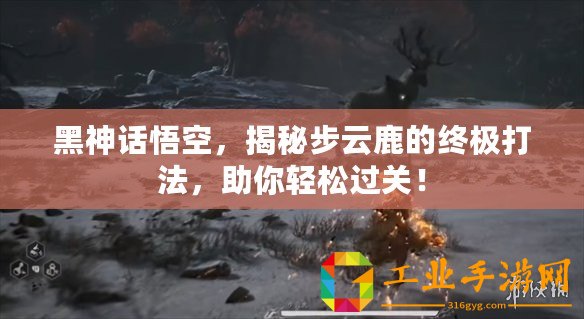 黑神話悟空，揭秘步云鹿的終極打法，助你輕松過關！