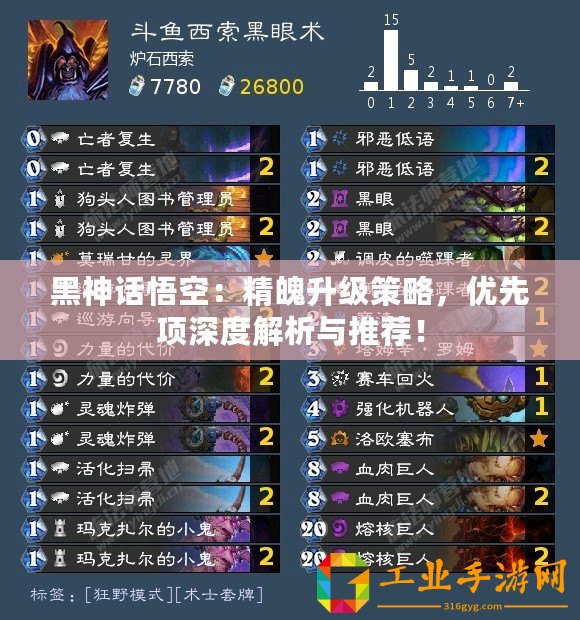 黑神話悟空：精魄升級(jí)策略，優(yōu)先項(xiàng)深度解析與推薦！
