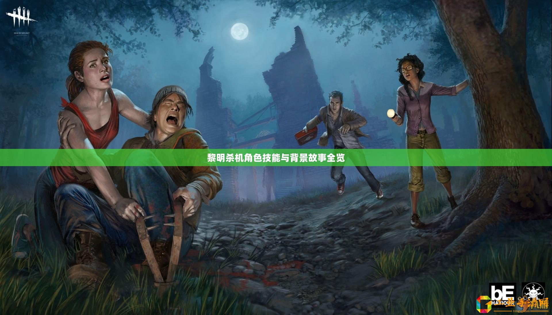 黎明殺機角色技能與背景故事全覽