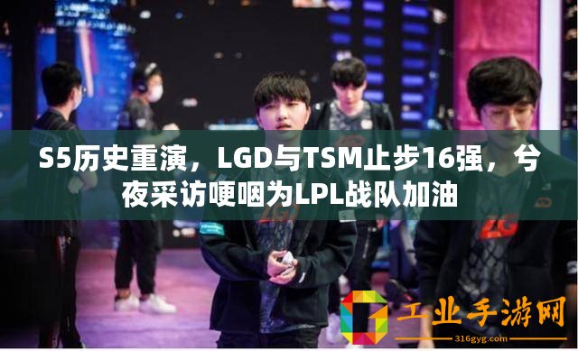 S5歷史重演，LGD與TSM止步16強，兮夜采訪哽咽為LPL戰隊加油